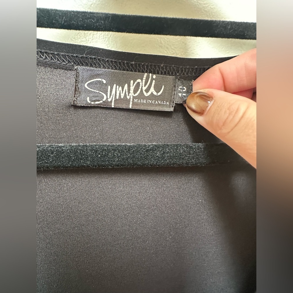 ✨ Funky Sympli Black Dress interchangeable Bottom Panels - Picture 14 of 14